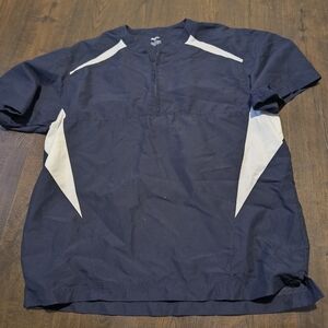 Rawlings youth baseball jacket navy blue size xl